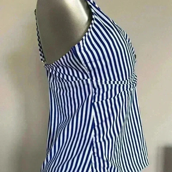 🆕Embellished Printed Ruched Tankini - Picture 3 of 16